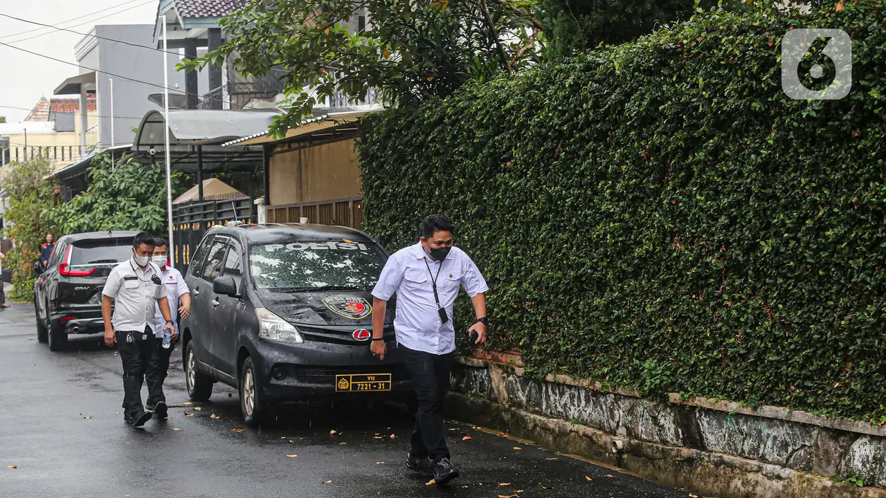 Suasana Rumah Dinas Kadiv Propam Polri Ferdy Sambo