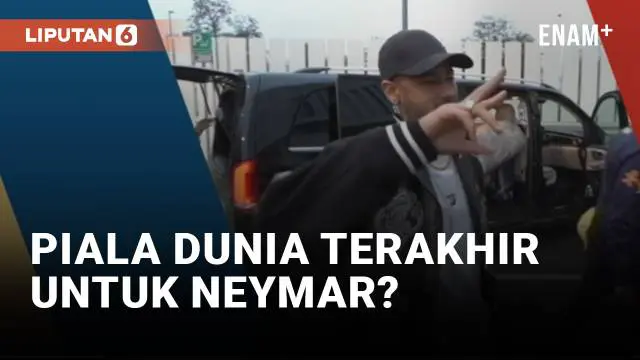 VIDEO: Neymar Akan Main Habis-Habisan di Piala Dunia 2022
