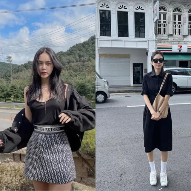 Adu Gaya Transgender Thailand Nong Poy dan Transgender Korea Choi Han Bit, credit: (@badahb87)/@poydtreechada.