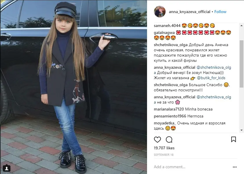 Siapa sangka boneka yang identik dengan paras sempurna ternyata ada dalam kehidupan nyata dan dimiliki oleh seorang gadis asal Rusia. (Foto: instagram/@anna_knyazeva_official)