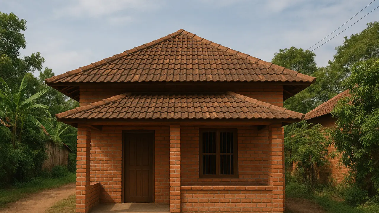 Model Atap Rumah Sederhana di Kampung yang Indah dan Bikin Betah (Foto: ChatGPT)