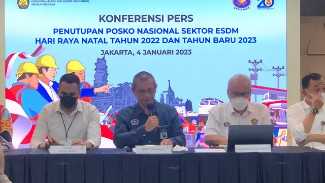 BPH Migas menutup posko nasional sektor Energi dan Sumber Daya Mineral periode Hari Raya Natal tahun 2022 dan tahun baru 2023