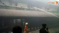 Hokben Stasiun Gambir Kebakaran, 19 Mobil Pemadam Dikerahkan