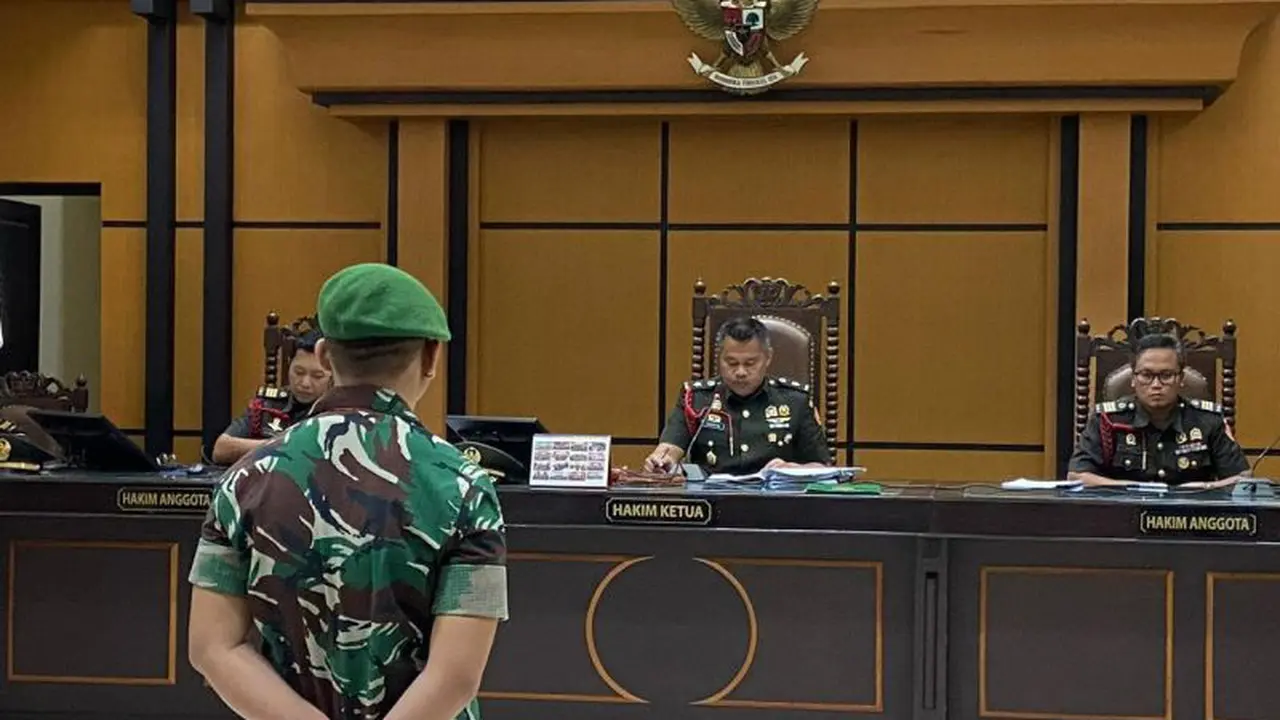 Lettu Faisal Divonis 8 Tahun Penjara Terkait Kasus Kematian Prada Lucky