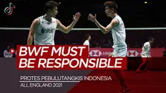 Berita video TikTok Bola.com, Kevin Sanjaya dan atlet bulutangkis lainnya kompak protes BWF lewat media sosial.