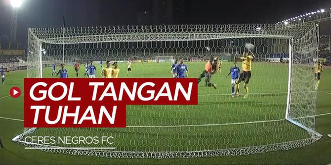 VIDEO: Tim Filipina Unggul Atas Bali United Berkat Gol Tangan Tuhan