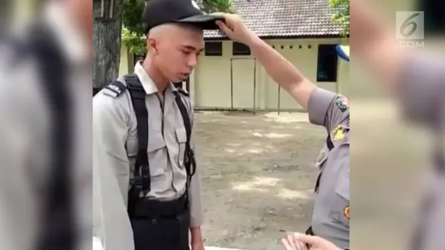 VIDEO: Kangen Emak, Calon Polisi Menangis Saat Pelatihan