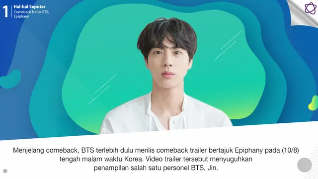[Bintang] Hal-hal Seputar Comeback Trailer BTS, Epiphany