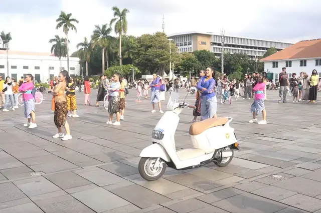 Event Yadea di Kota Tua. (Foto: Istimewa)