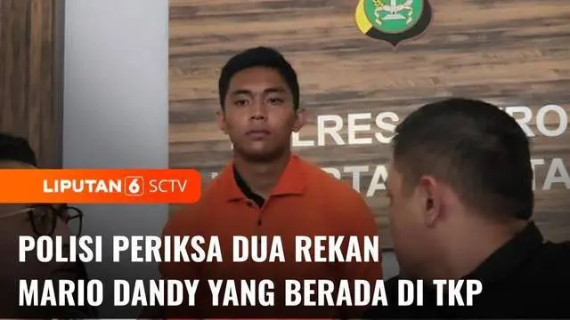Dalam lanjutan kasus penganiayaan oleh salah satu anak pejabat Ditjen Pajak, Polres Jakarta Selatan menggelar olah TKP dan memintai keterangan dua rekan tersangka yang berada di lokasi kejadian. Sementara itu, Kapolda Metro Jaya berjanji, tidak akan ...