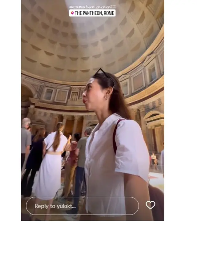 8 Momen Liburan Yuki Kato di Belanda dan Italia, Seru Banget