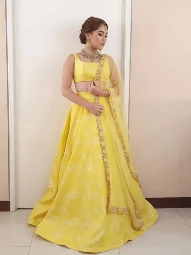Pesona 10 Artis saat Pakai Lehenga, Banjir Pujian