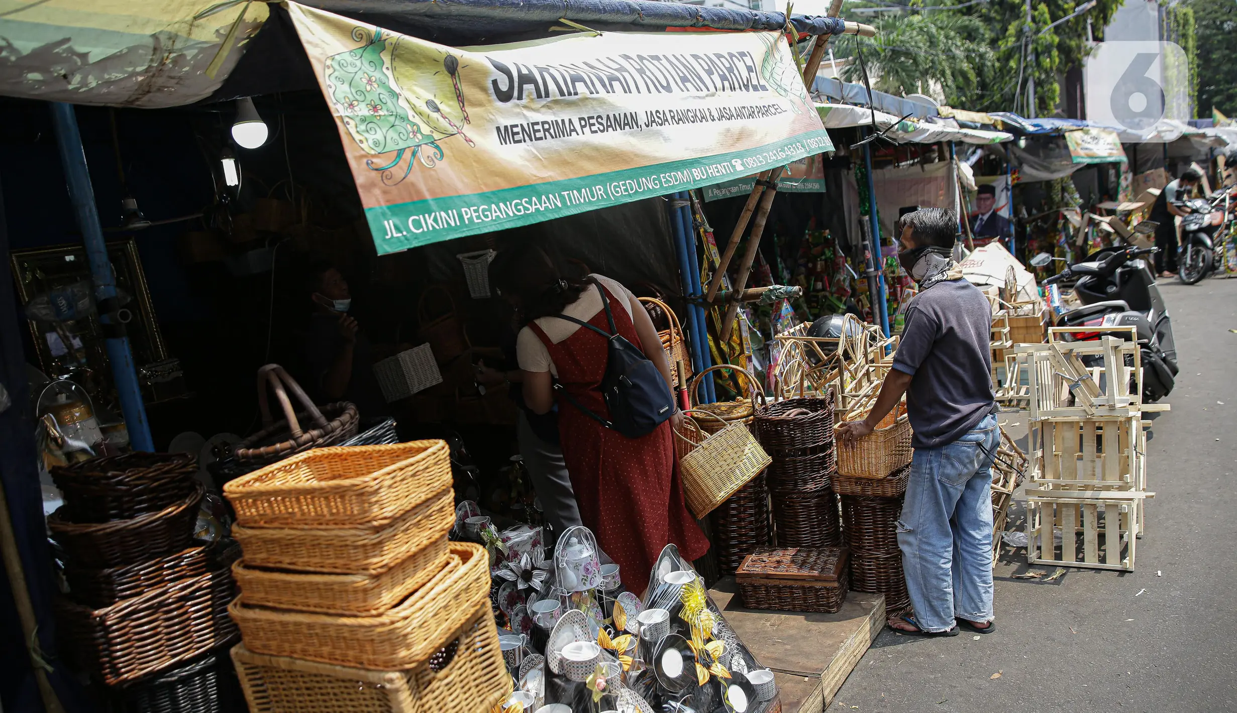 FOTO: Jelang Lebaran, Permintaan Parcel Mulai Meningkat - Foto Liputan6.com