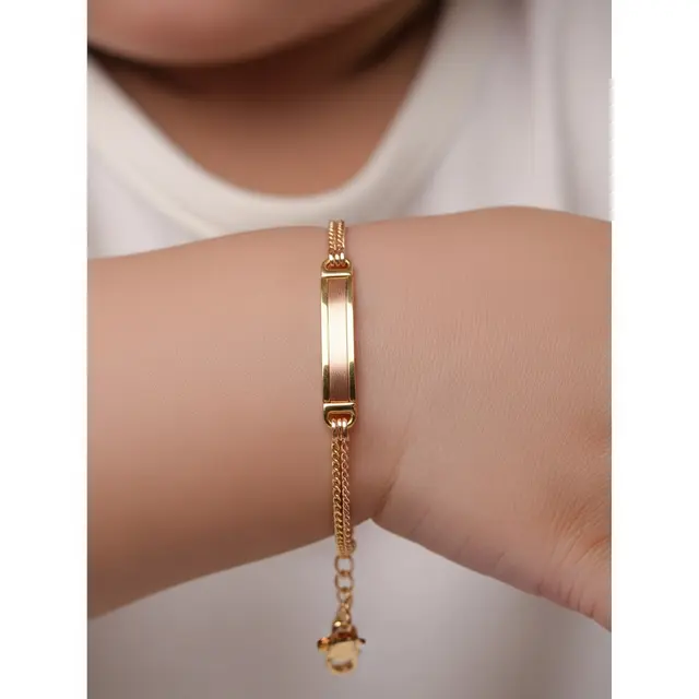 Model Gelang Emas Bayi Perempuan Terbaru. Foto: Gemini