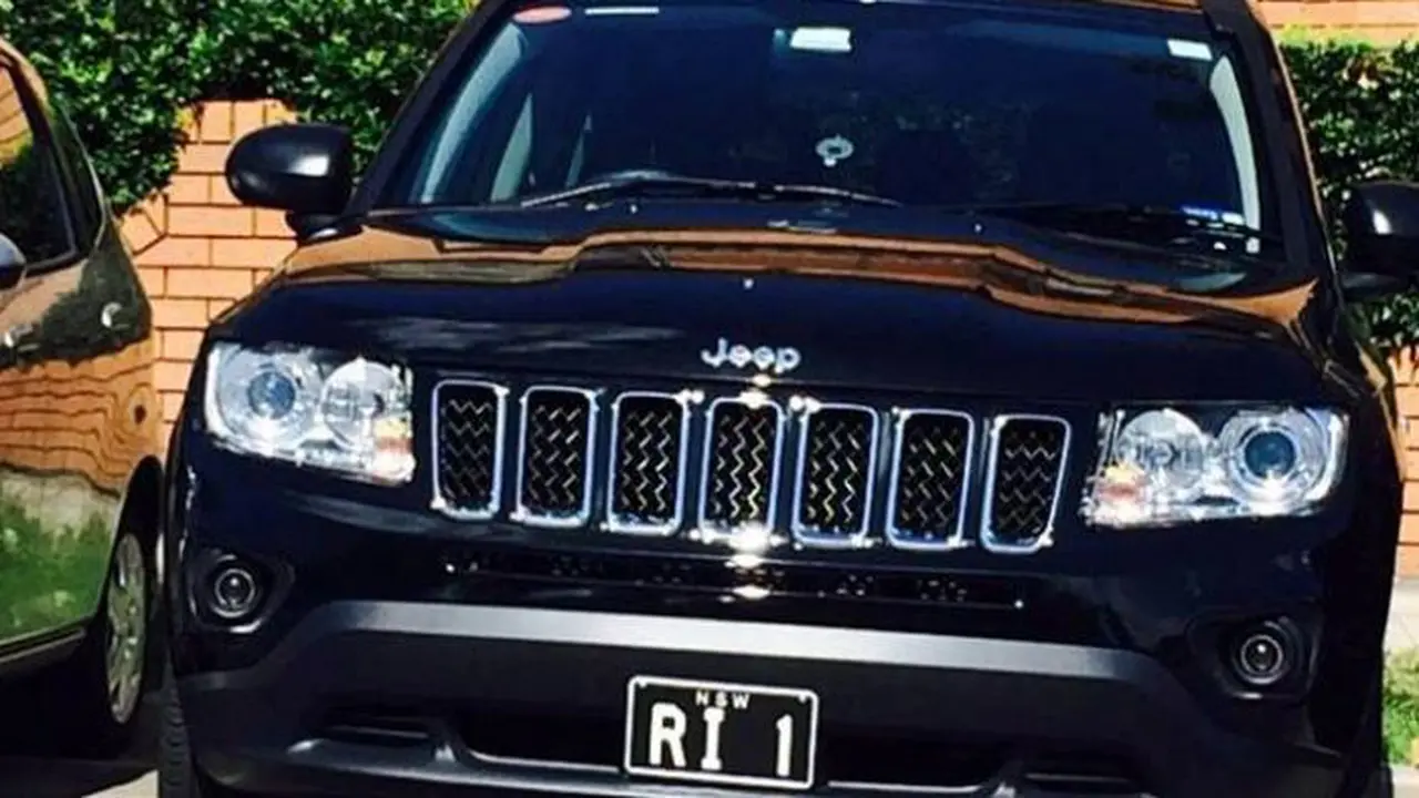 Pelat nomor cantik 'RI 1' di Australia. (Dokumentasi Leo Lee)