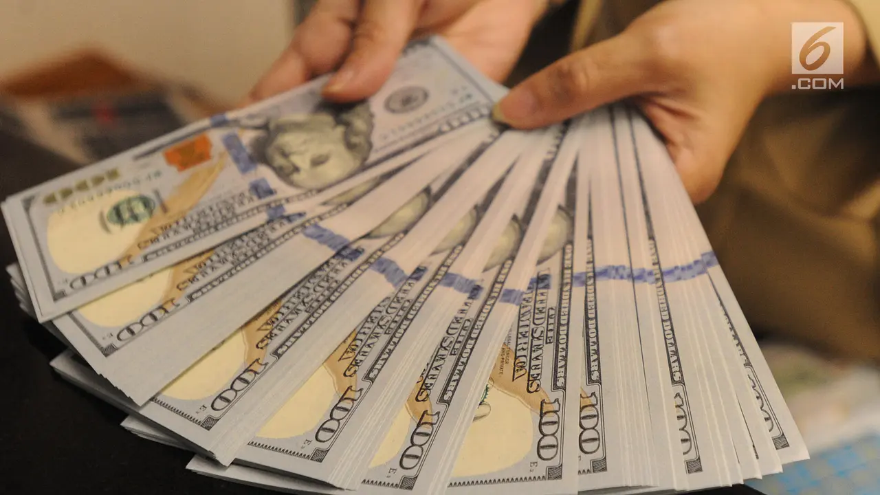 Rupiah Tembus 14.600 per Dolar AS