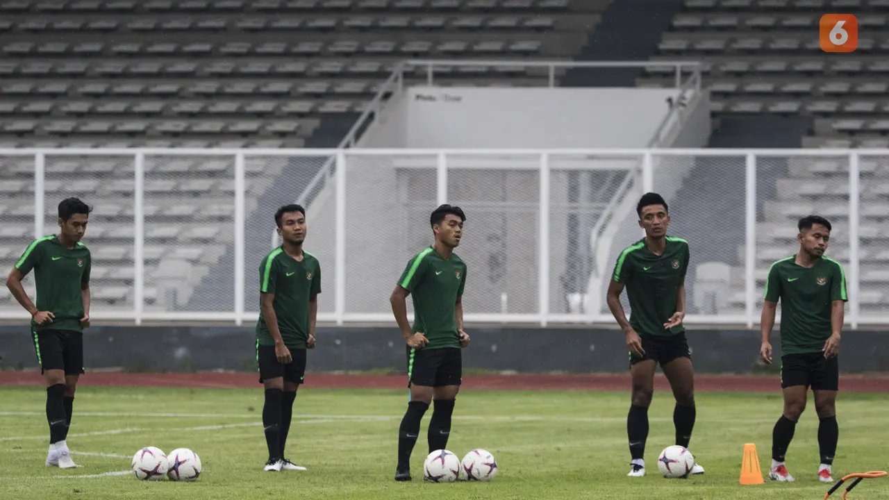 Latihan Timnas Indonesia