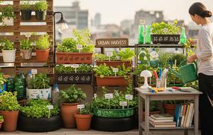 Ide Usaha Urban Farming Anti Repot/Gemini AI