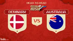Timnas Denmark bakal berusaha untuk memastikan kelolosan ke babak 16 besar saat melawan Australia di matchday kedua Grup C Piala Dunia 2018 yang digelar di Cosmos Arena, Samara, Rusia