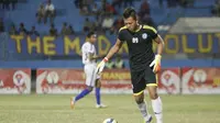 Kiper Dedi Haryanto dilirik Martapura FC untuk menghadapi Piala Presiden 2018. (Bola.com/Gatot Susetyo)