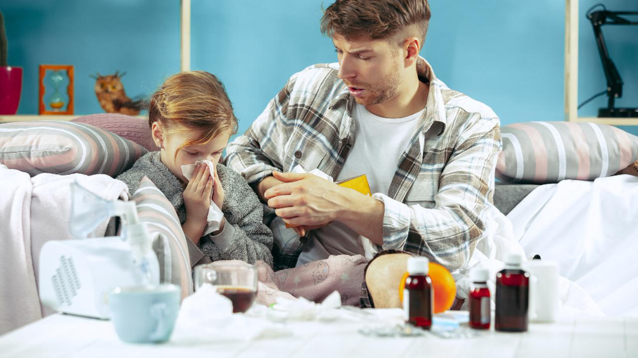 Ilustrasi Anak Batuk