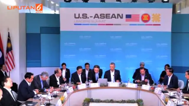 News Flash: Di Depan Obama dan Pemimpin ASEAN Jokowi Puji Aparat Keamanan Indonesia