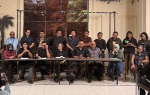 Koalisi masyarakat sipil mengambil sikap terhadap serangan ke Wakil Koordinator KontraS Andrie Yunus. (Foto: Laman YLBHI).