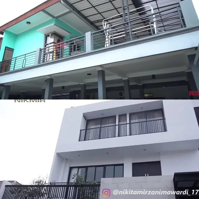 Desain Rumah Ayu Ting Ting dan Nikita Mirzani