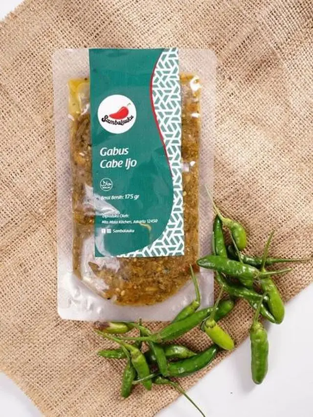 Sambal Gabus Cabe Ijo
