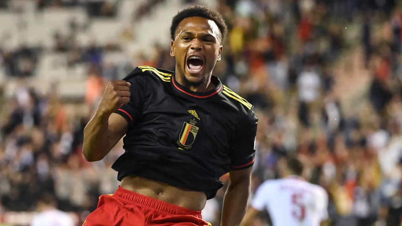 Foto: Ragam Selebrasi saat Belgia Pesta Gol 6-1 ke Gawang Polandia di UEFA Nations League 2022