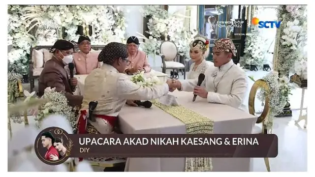 13 Momen Akad Nikah Kaesang Pangarep dan Erina Gudono, Penuh Haru Bahagia