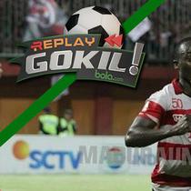 Replay Gokil kali ini menyajikan Erick Weeks yang melakukan tarian kocak usai cetak gol untuk Madura United.