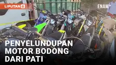 Polresta Pati Gagalkan Penyelundupan Motor Bodong ke Kalimantan