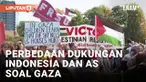 Indonesia termasuk salah satu negara yang cukup konsisten mendukung perjuangan Palestina. Sementara AS selama perang Israel-Hamas gigih mendukung Israel, termasuk dalam persenjataan. Bagaimana hubungan kedua negara bisa mengupayakan gencatan senjata ...