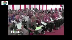 Presiden Jokowi kunjungan kerja sambi bagi-bagi ribuan sertifikat tanah di Lampung Tengah.