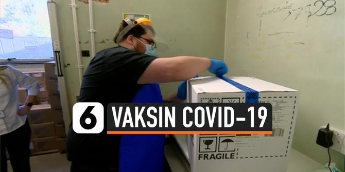 VIDEO: Gelombang Pertama Vaksin Covid-19 Dikirim ke Rumah Sakit Inggris