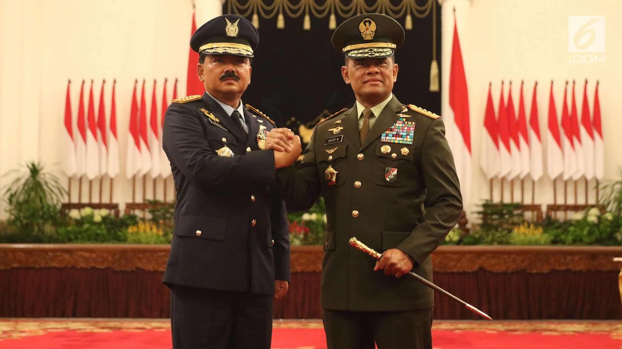 Marsekal Hadi Tjahjanto Resmi Dilantik Jadi Panglima TNI