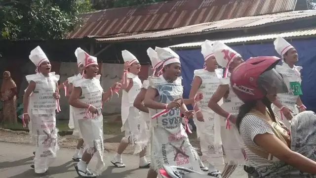 6 Kostum Gerak Jalan Paling Absurd Ini Bikin Penonton Senyum Lebar