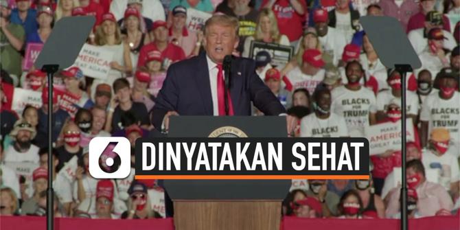 VIDEO: Sembuh dari Covid-19, Trump Bakal Cium Pendukung di Kampanyenya