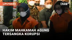 Suasana Mahkamah Agung Pasca Hakim MA Ditetapkan Sebagai Tersangka