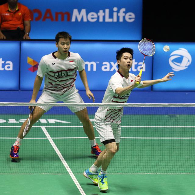 Hasil Malaysia Open Kevin Marcus Tuntaskan Dendam Bola Liputan6 Com