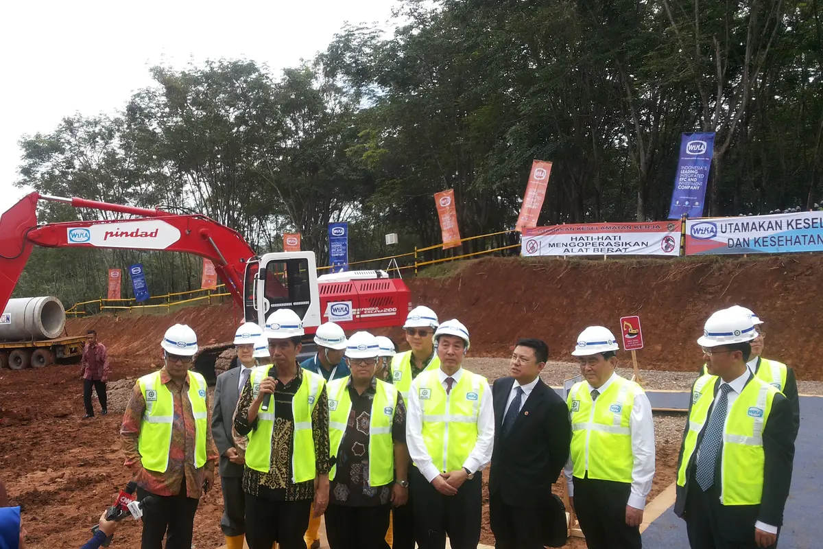 20160121-Jokowi Resmikan Proyek kereta Cepat Jakarta Bandung- Ilyas Praditya