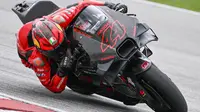 Pembalap GasGas Factory Racing Tech3, Pol Espargaro. (AFP/Mohd RASFAN).