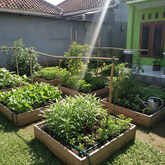 Tips Kebun Sayur Mini agar Panen Setiap Minggu, Wujudkan Dapur Hijau