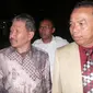 Raden Priyono usai diperiksa di Bareskrim Polri (tengah), Jakarta, Rabu (20/5/2015). (Liputan6.com/Putu Merta Surya Putra)