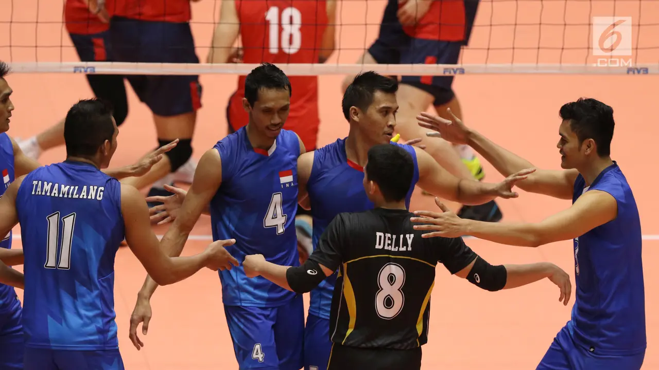 Indonesia Gagal Rebut Tempat Ketiga Kejuaraan Voli Asia 2017