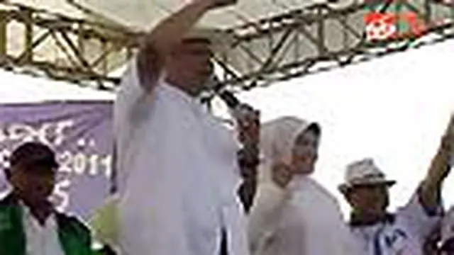 Kampanye Cagub Banten Ricuh