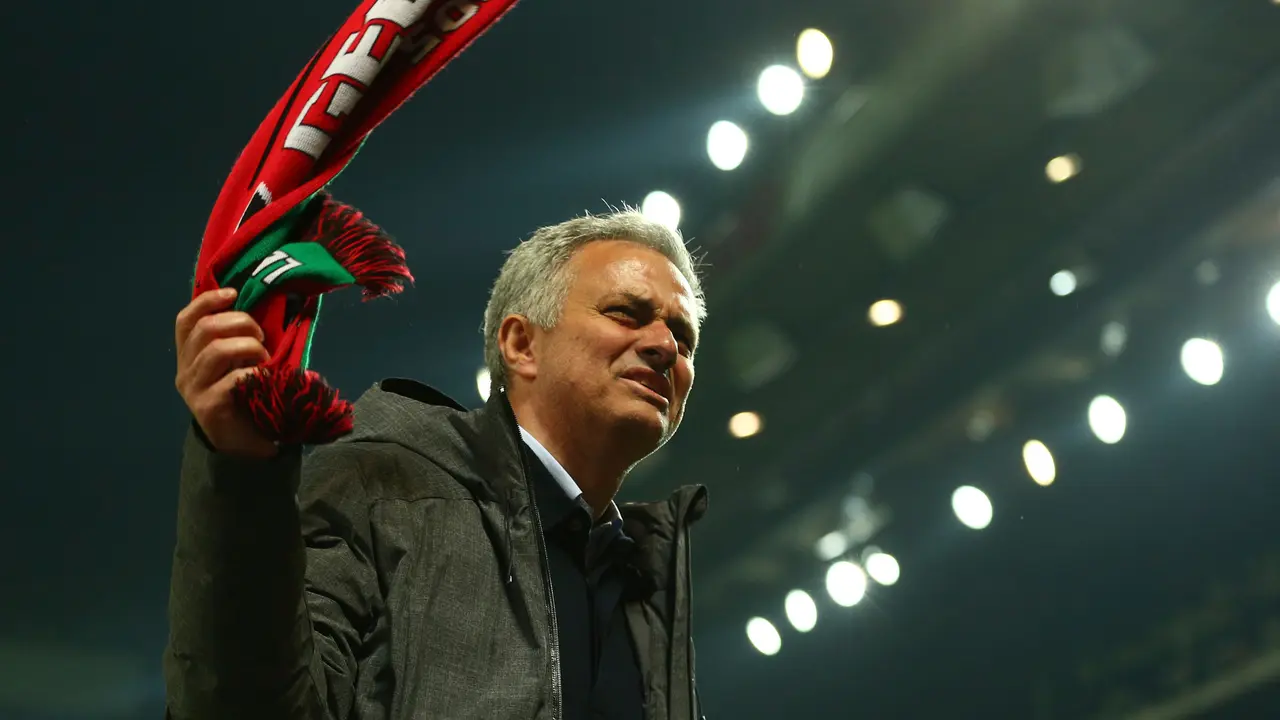 Ekspresi Mourinho Saat Antarkan MU ke Final Liga Europa