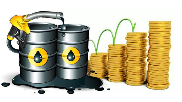 Ilustrasi Harga Minyak Naik