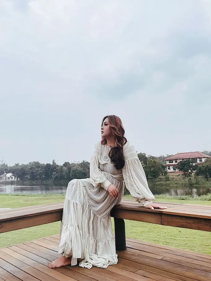 6 Potret Terbaru Audy Item yang Sukses Turun hingga 12 Kg, Makin Langsing